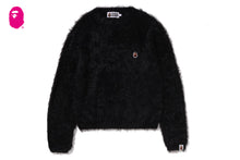 ONE POINT SHAGGY SWEATER