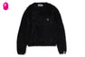ONE POINT SHAGGY SWEATER