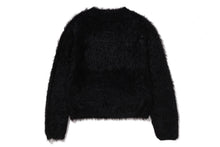 ONE POINT SHAGGY SWEATER