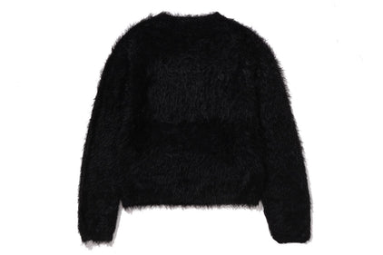 ONE POINT SHAGGY SWEATER