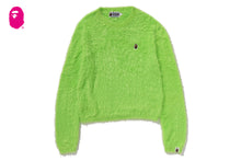 ONE POINT SHAGGY SWEATER
