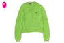 ONE POINT SHAGGY SWEATER