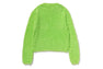 ONE POINT SHAGGY SWEATER