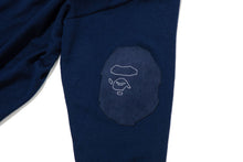 【 BAPE BY KAZUKI KURAISHI 】APE HEAD PATCH MILITARY KNIT SWEATER