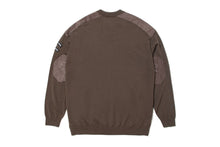 【 BAPE BY KAZUKI KURAISHI 】APE HEAD PATCH MILITARY KNIT SWEATER