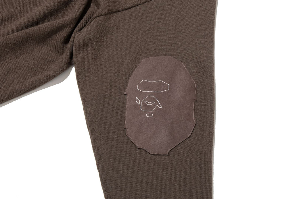 BAPE BY KAZUKI KURAISHI 】MILITARY RELAXED FIT KNIT SWEATER | bape.com