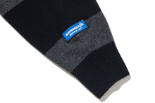 【 BAPE BY KAZUKI KURAISHI 】STRIPE RELAXED FIT KNIT SWEATER