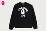 COLLEGE FUR LOGO SWEATER