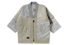 【 BAPE X ALPHA INDUSTRIES 】REVERSIBLE KIMONO JACKET