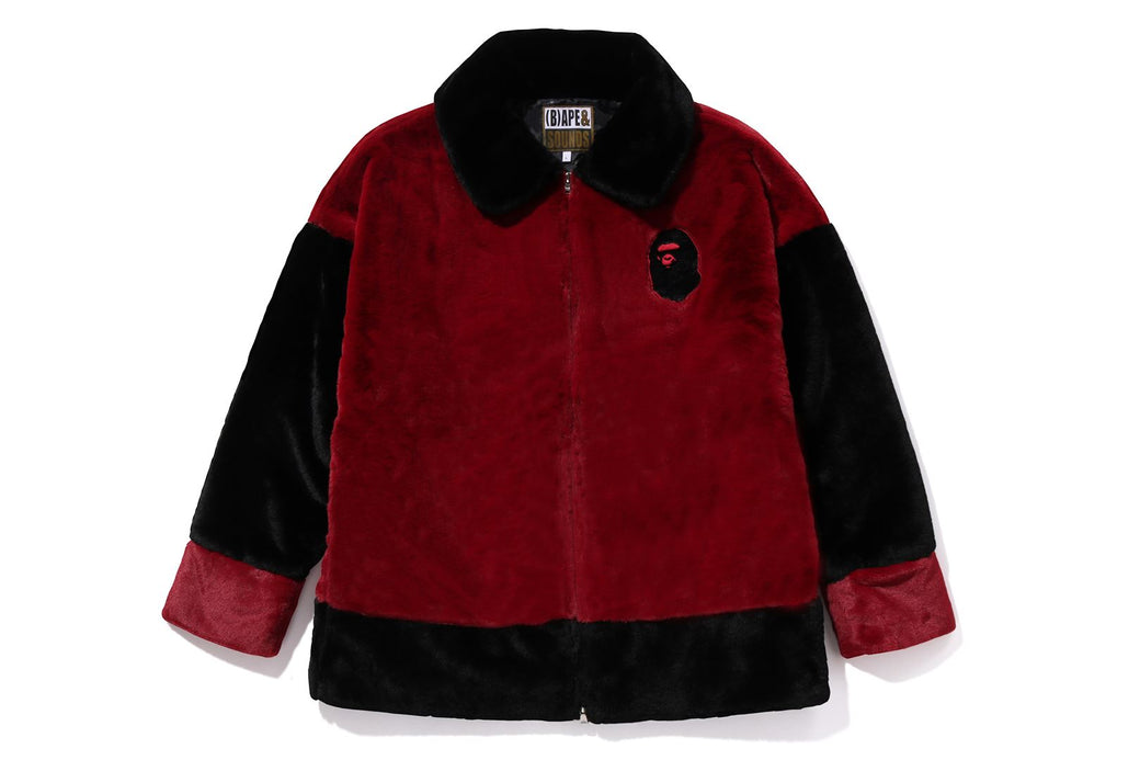 B)APE FAUX FUR JACKET | bape.com