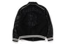 BAPE BLACK LOGO BASEBALL JACKET