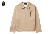 BAPE BLACK LOGO WORKER JACKET