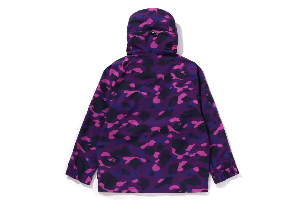 すずめの冬もんBAPE COLOR CAMO SNOWBOARD JACKET PURPLE