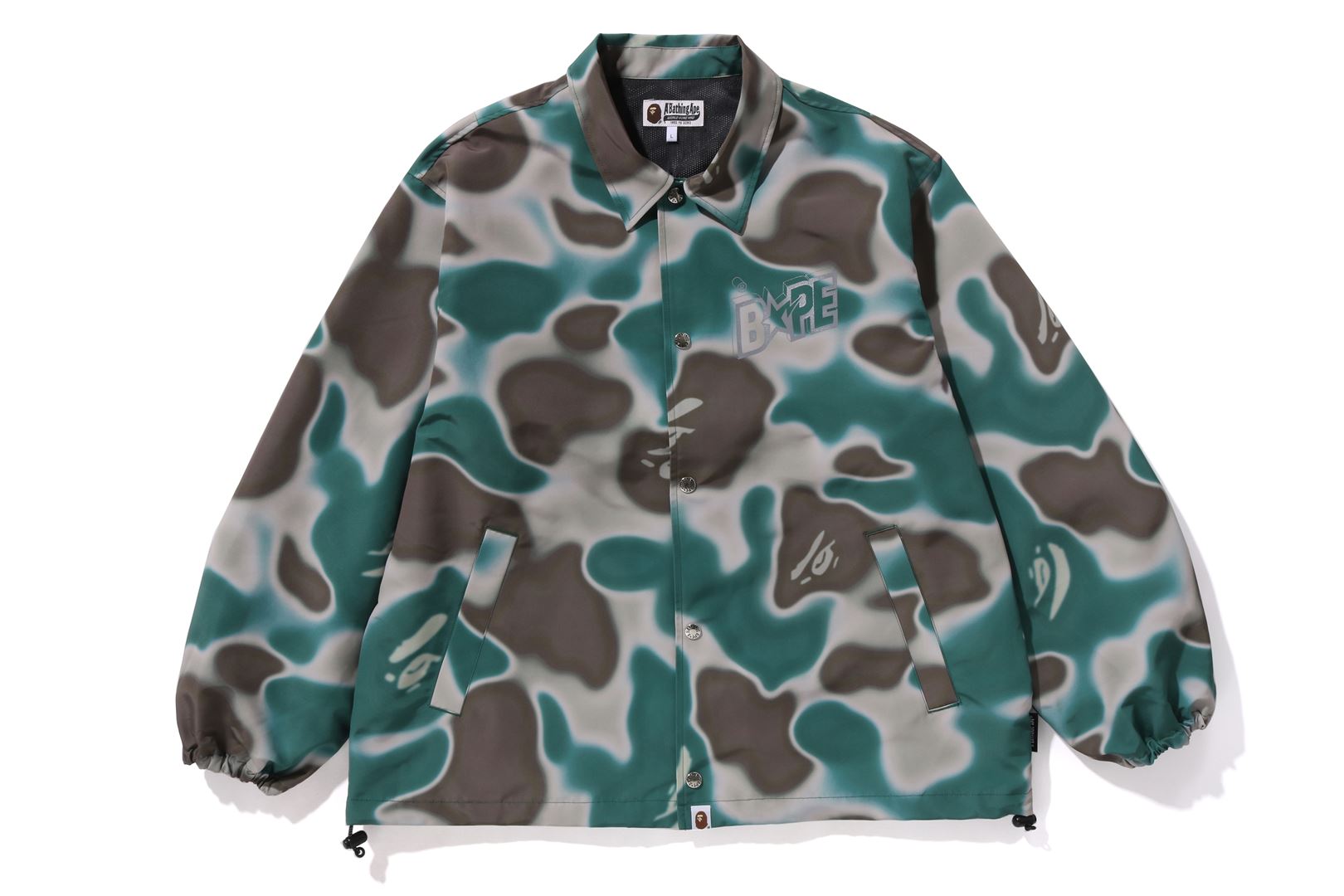 LIQUID CAMO BAPE STA COACH JACKET | bape.com