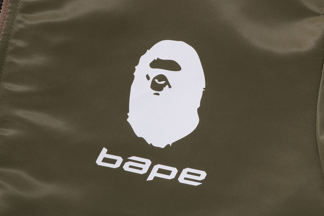 A BATHING APE LINE BOMBER JACKET | bape.com