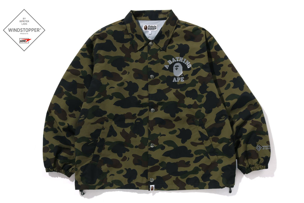 GORE-TEX WIND STOPPER 1ST CAMO RELAXED COACH JACKET | bape.com