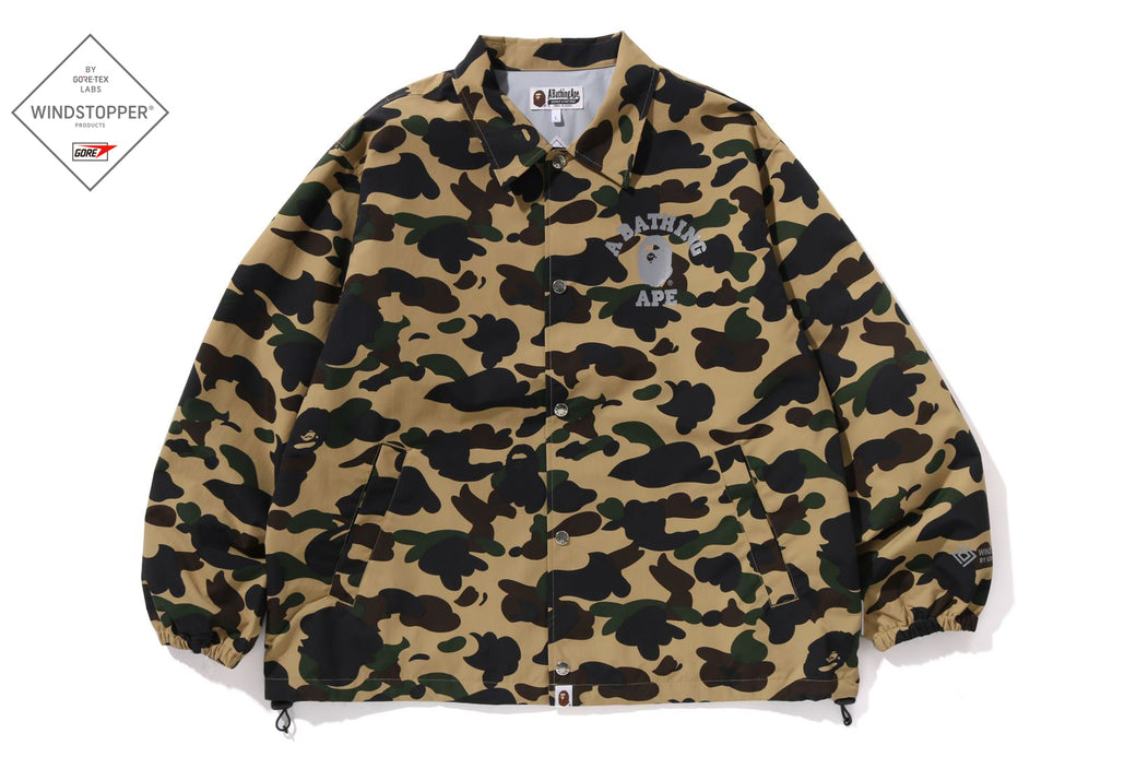 GORE-TEX WIND STOPPER 1ST CAMO RELAXED COACH JACKET | bape.com