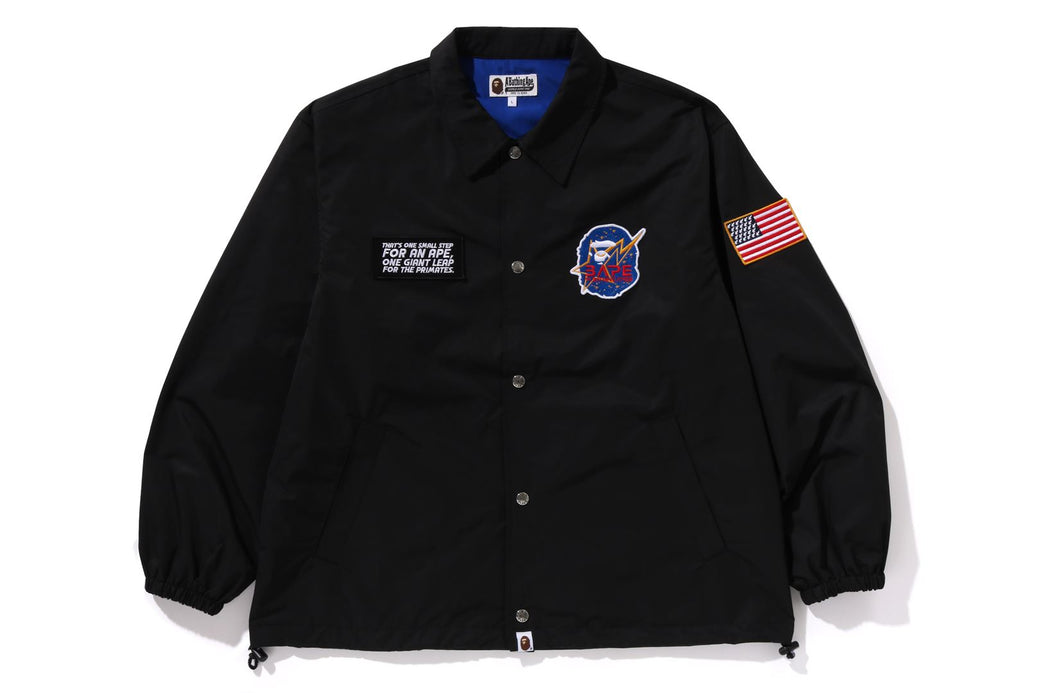 SPACE APE RELAXED FIT COACH JACKET bape