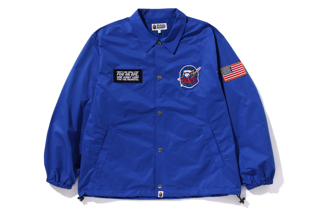 SPACE APE RELAXED FIT COACH JACKET bape