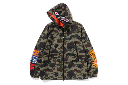 1ST CAMO SHARK HOODIE JACKET