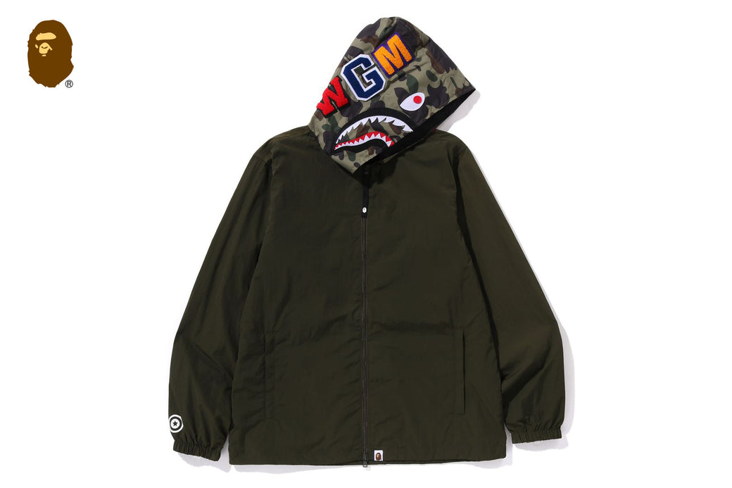 1ST CAMO SHARK HOODIE JACKET | bape.com