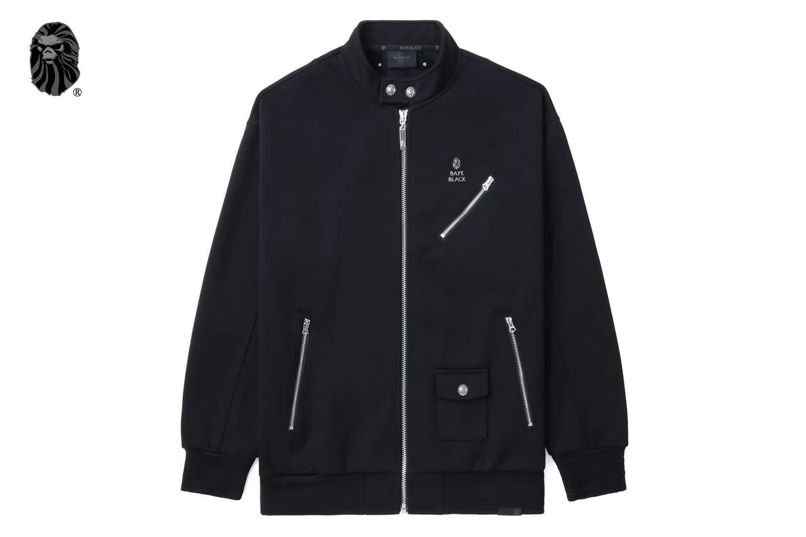 BAPE BLACK RIDER ZIPPED SWEAT TOP | bape.com