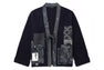 BAPE BLACK PATCHWORK KIMONO JACKET