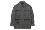 BAPE BLACK CHECKER SHIRT JACKET