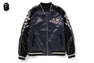 BAPE BLACK SOUVENIR JACKET