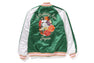 JAPANESE PEONY EMBROIDERY REVERSIBLE SOUVENIR JACKET