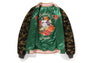 JAPANESE PEONY EMBROIDERY REVERSIBLE SOUVENIR JACKET