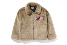 【 BAPE X CACTUS JACK X DON TOLIVER 】FAUX FUR JACKET