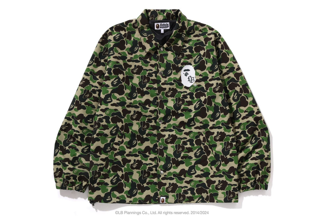 BAPE X LBWK ABC CAMO COACH JACKET bape