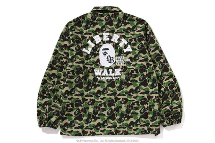 【 BAPE X LBWK 】ABC CAMO COACH JACKET