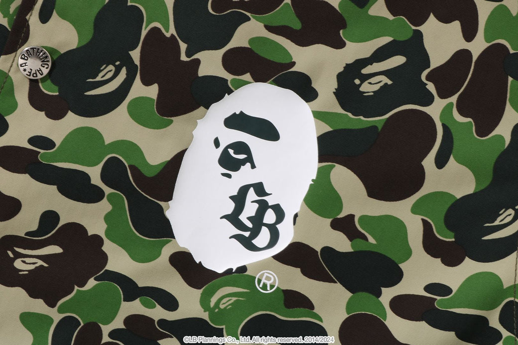 【 BAPE X LBWK 】ABC CAMO COACH JACKET