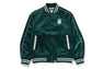 A BATHING APE NYLON VARSITY JACKET