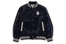 A BATHING APE NYLON VARSITY JACKET