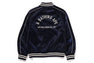 A BATHING APE NYLON VARSITY JACKET