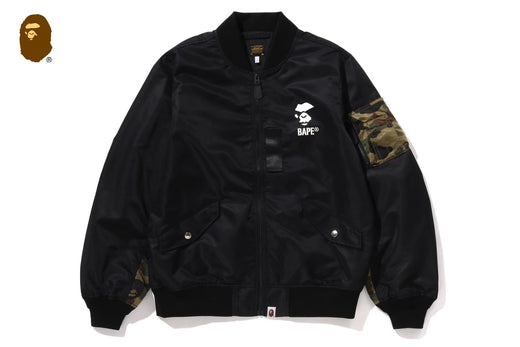 新品未使用 a bathing ape MA1型 zipアップジャケット 1ST CAMO BOMBER JACKET | bape.com