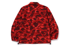 COLOR CAMO ONE POINT COACH JACKET