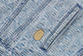 LUX SPORT PATTERN JACQUARD 13OZ DENIM TRUCKER JACKET