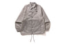 LUX SPORT PATTERN JACQUARD NYLON COACH JACKET