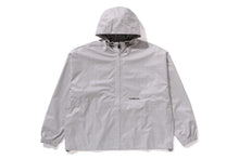 LUX SPORT PATTERN JACQUARD NYLON HOODED JACKET