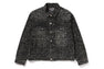 LINE CAMO JACQUARD 13OZ DENIM JACKET