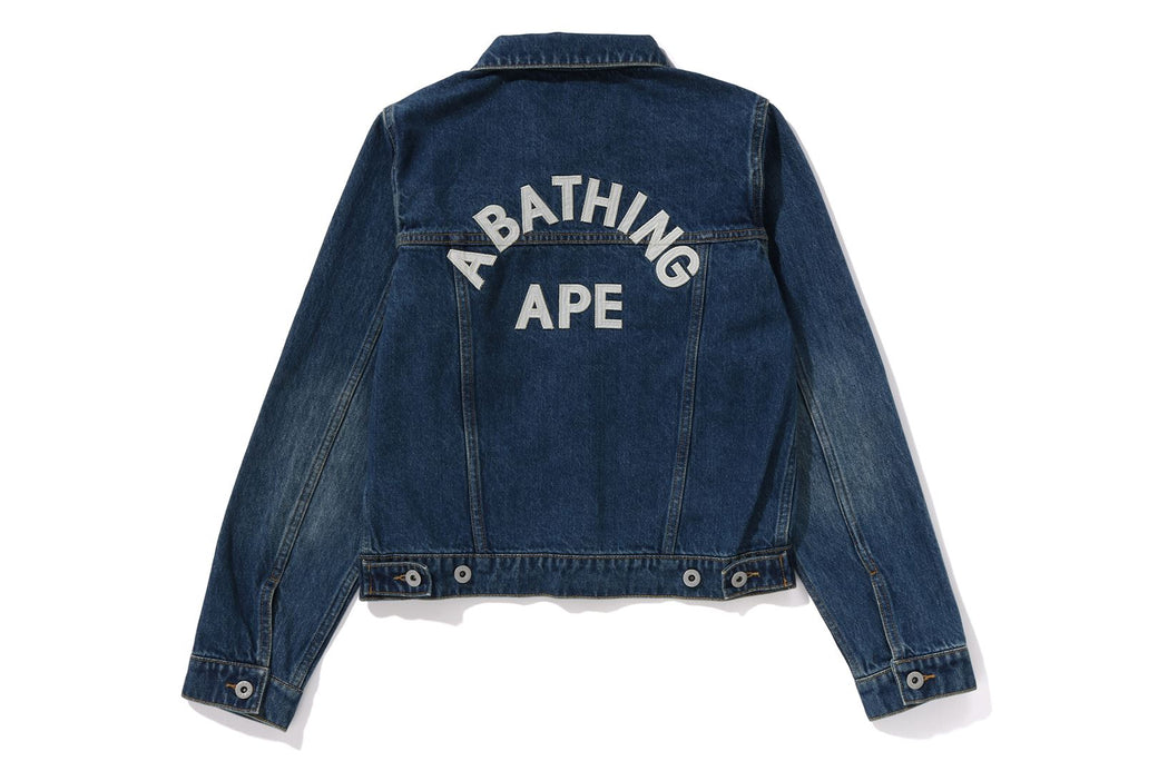 A BATHING APE DENIM JACKET