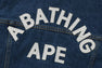 A BATHING APE DENIM JACKET