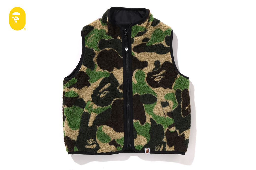 ABC CAMO BOA RIPSTOP REVERSIBLE VEST | bape.com