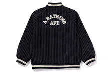 STRIPE STADIUM COTTON JACKET