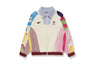 【 BAPE X KIDSUPER 】PATCHWORK TRACK JACKET