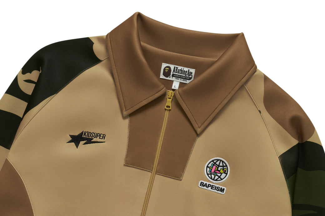 レディースウェア BAPE KIDSUPER PATCHWORK TRACK JACKET BAPE x KidSuper Patchwork Track Jacket Multicolor Men's